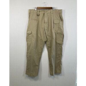 RYNO GEAR Men's Tan Cargo Pants Tactical Work Utility Size 44